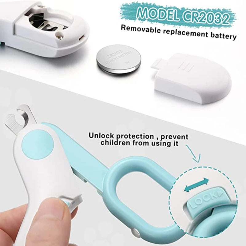 PawGlow Cat Nail Clipper