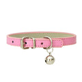 Soft Leather Cat & Small Dog Collar