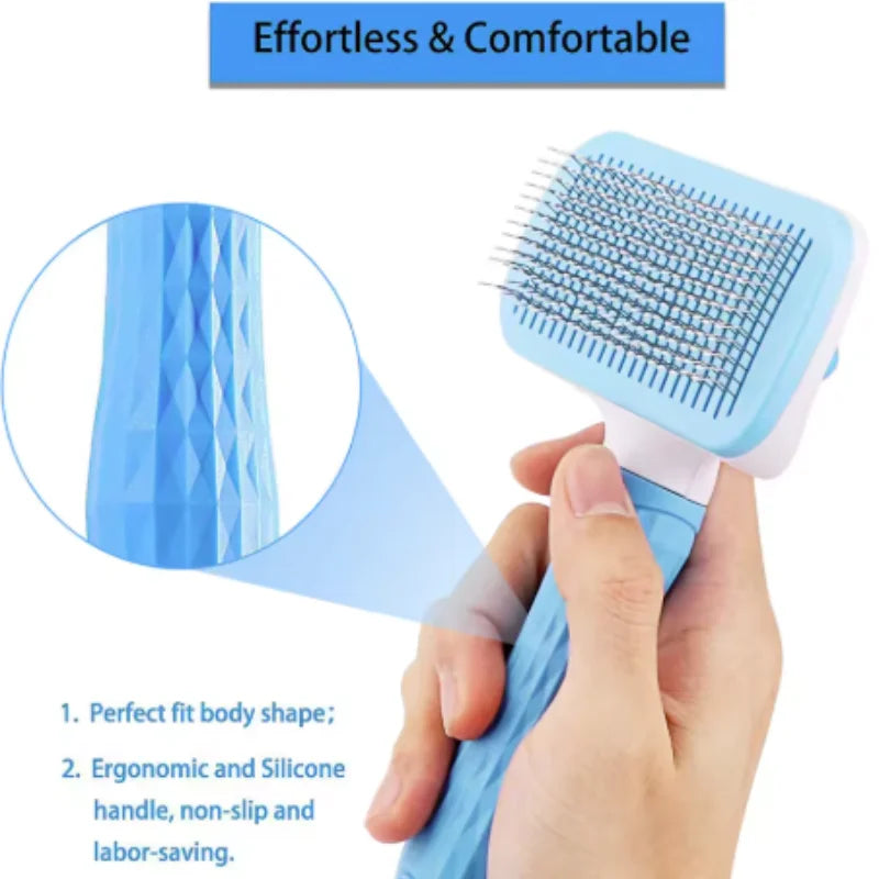 Self-Cleaning Pet Brush