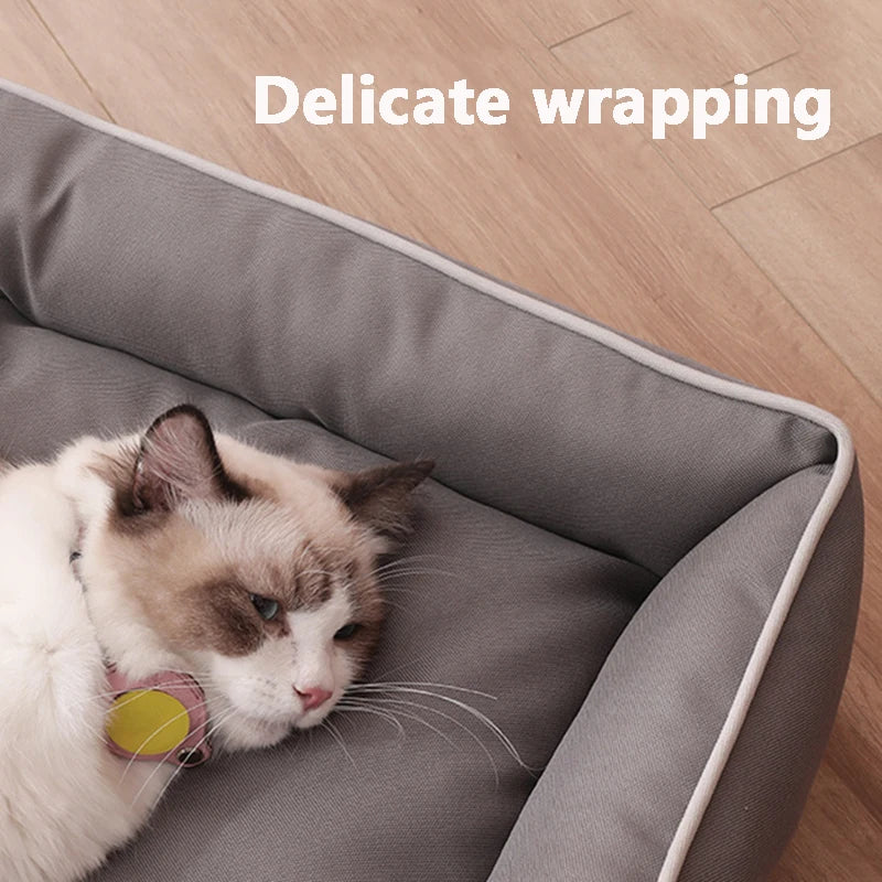 Four Season Waterproof Square Pet Bed