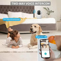 Pet Safety Camera with 2-Way Audio & Night Vision