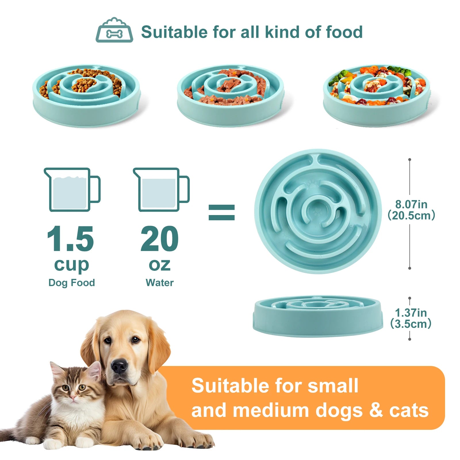 PawSlow Anti-Gulp Bowl