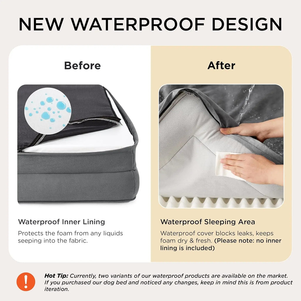 Orthopaedic Washable Dog & Cat Sofa Bed (Joint Relief, Waterproof)