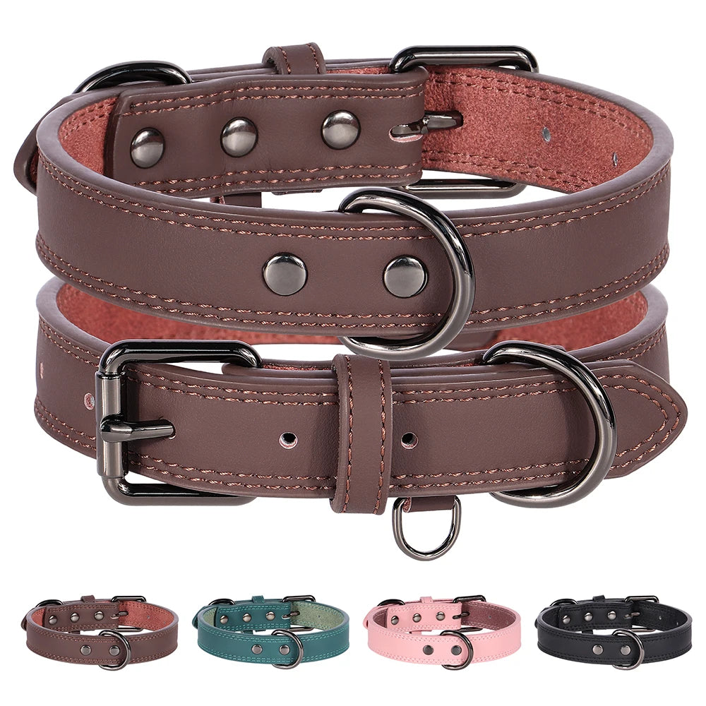 Classic Leather Dog Collar