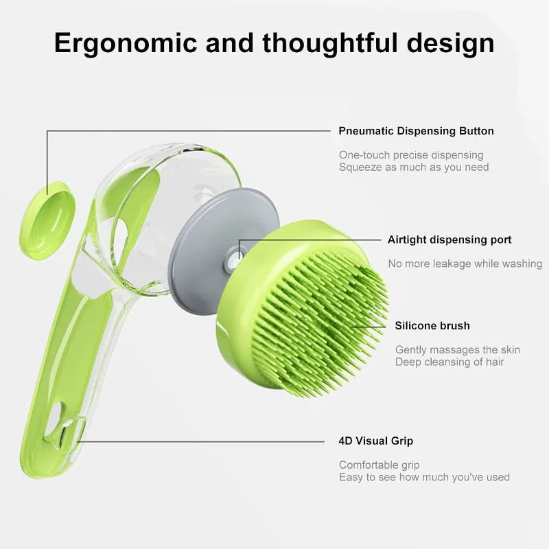 Small Pet Bathing & Scrub Brush