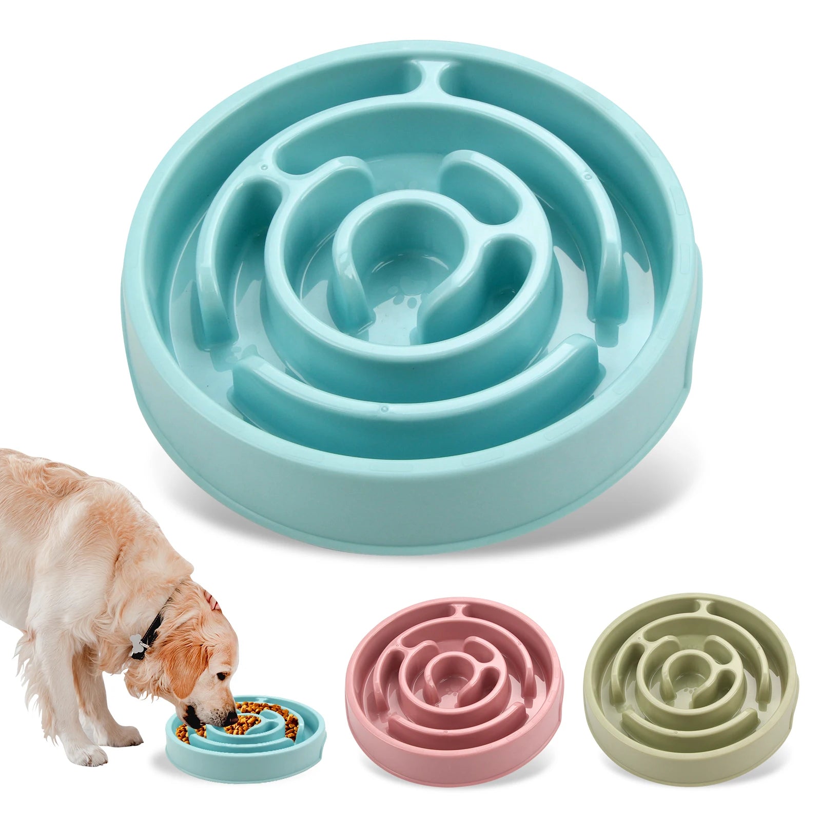 PawSlow Anti-Gulp Bowl