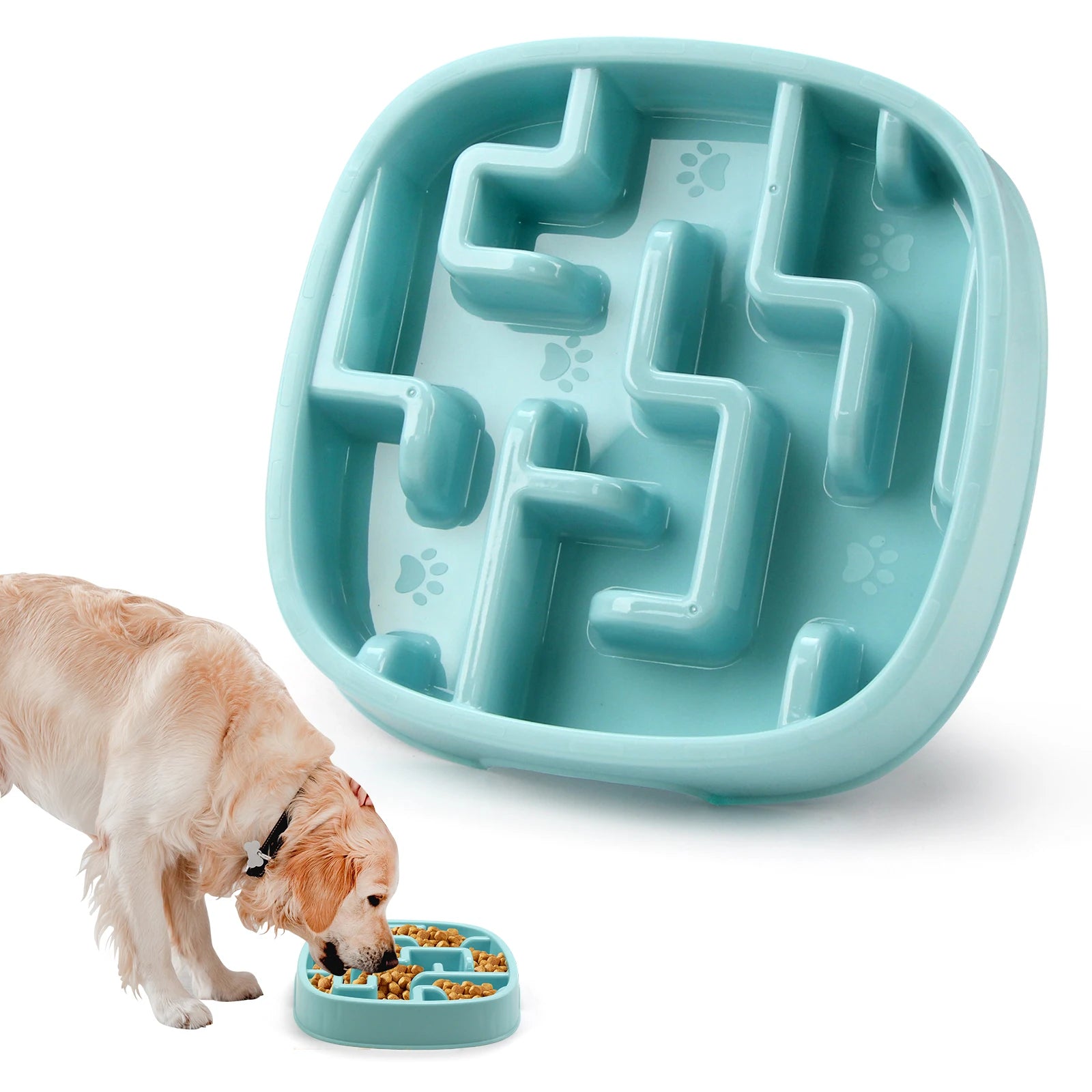 PawSlow Anti-Gulp Bowl
