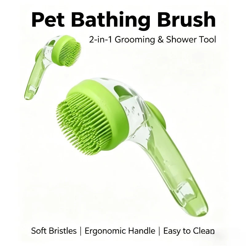 Small Pet Bathing & Scrub Brush