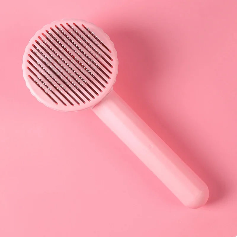 Self-Cleaning Pet Brush