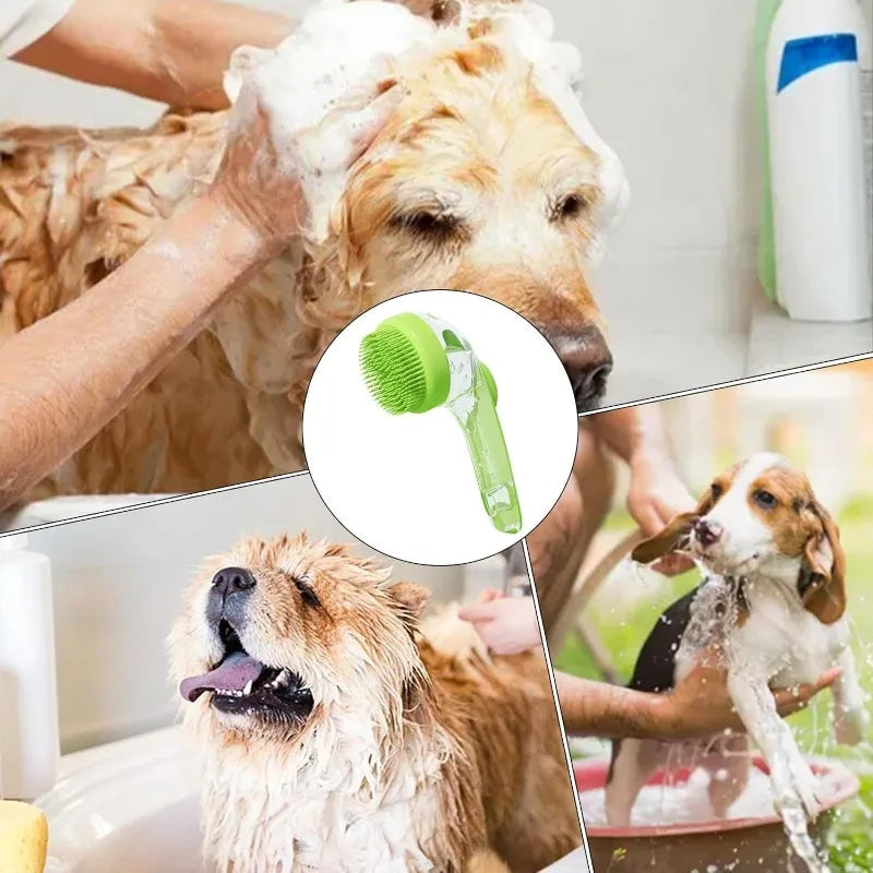 Small Pet Bathing & Scrub Brush