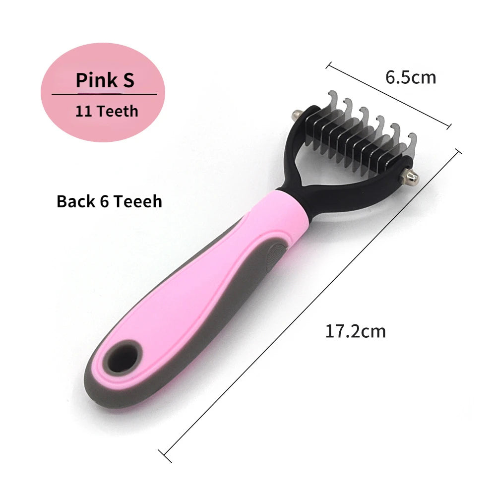 Pet Dematting & Deshedding Brush