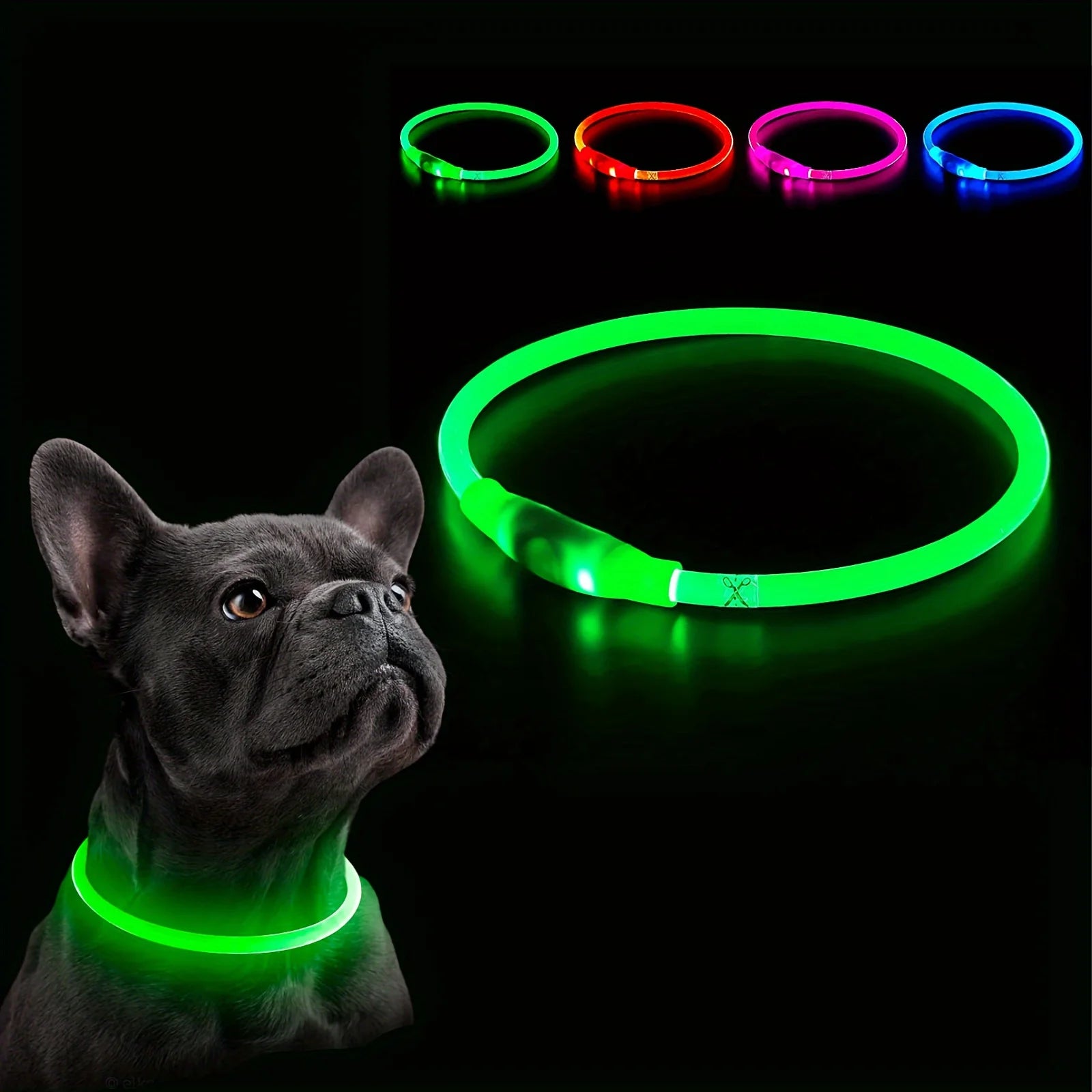 Safety Glow Dog Collar