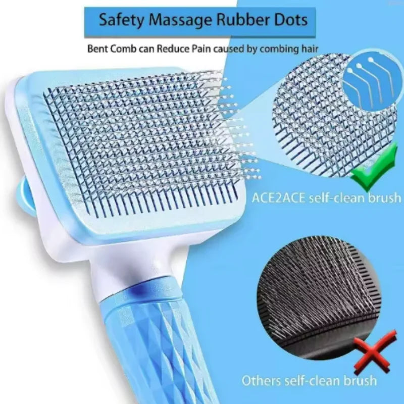 Self-Cleaning Pet Brush