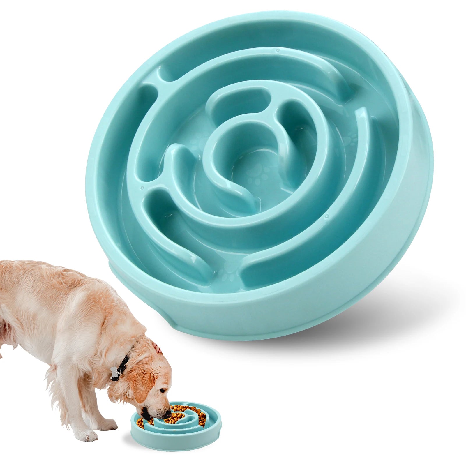 PawSlow Anti-Gulp Bowl